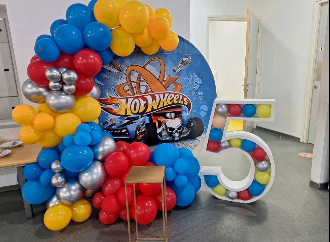 Hotwheels Birthday Decoration