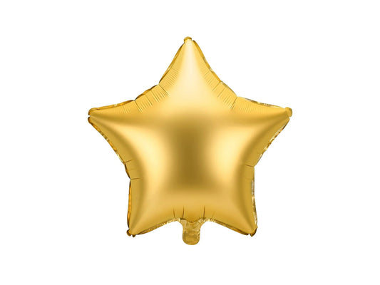 Star Foil Balloon Gold 46cm
