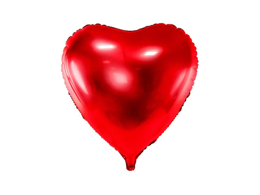 Big Heart Foil Balloon Red 72cm