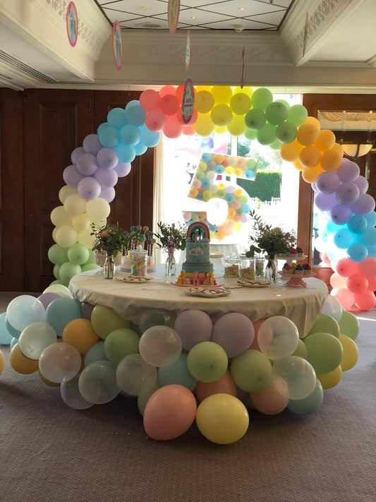 Rainbow Balloon decoration